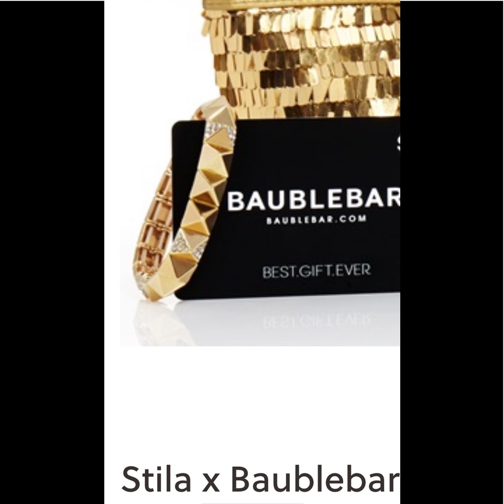 STILA X BAUBLEBAR GOLD BRACELET